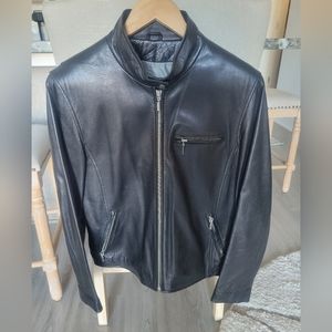 Gallery Black Buttery Soft Leather Jacket